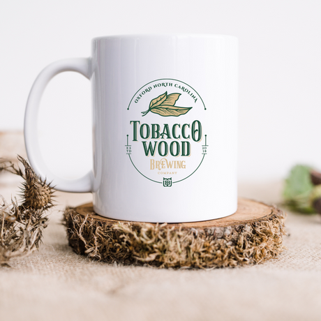 Tobacco Wood Brewing Ceramic Mug - Winks Design Studio,LLC