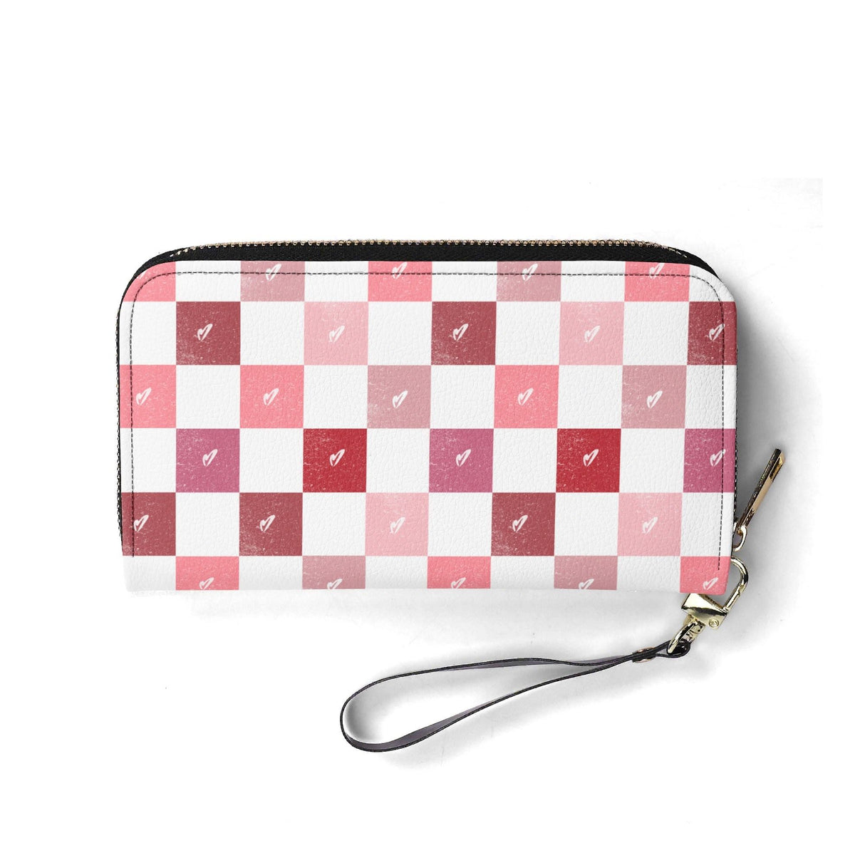 Checkerboard Hearts Wallet - Winks Design Studio,LLC