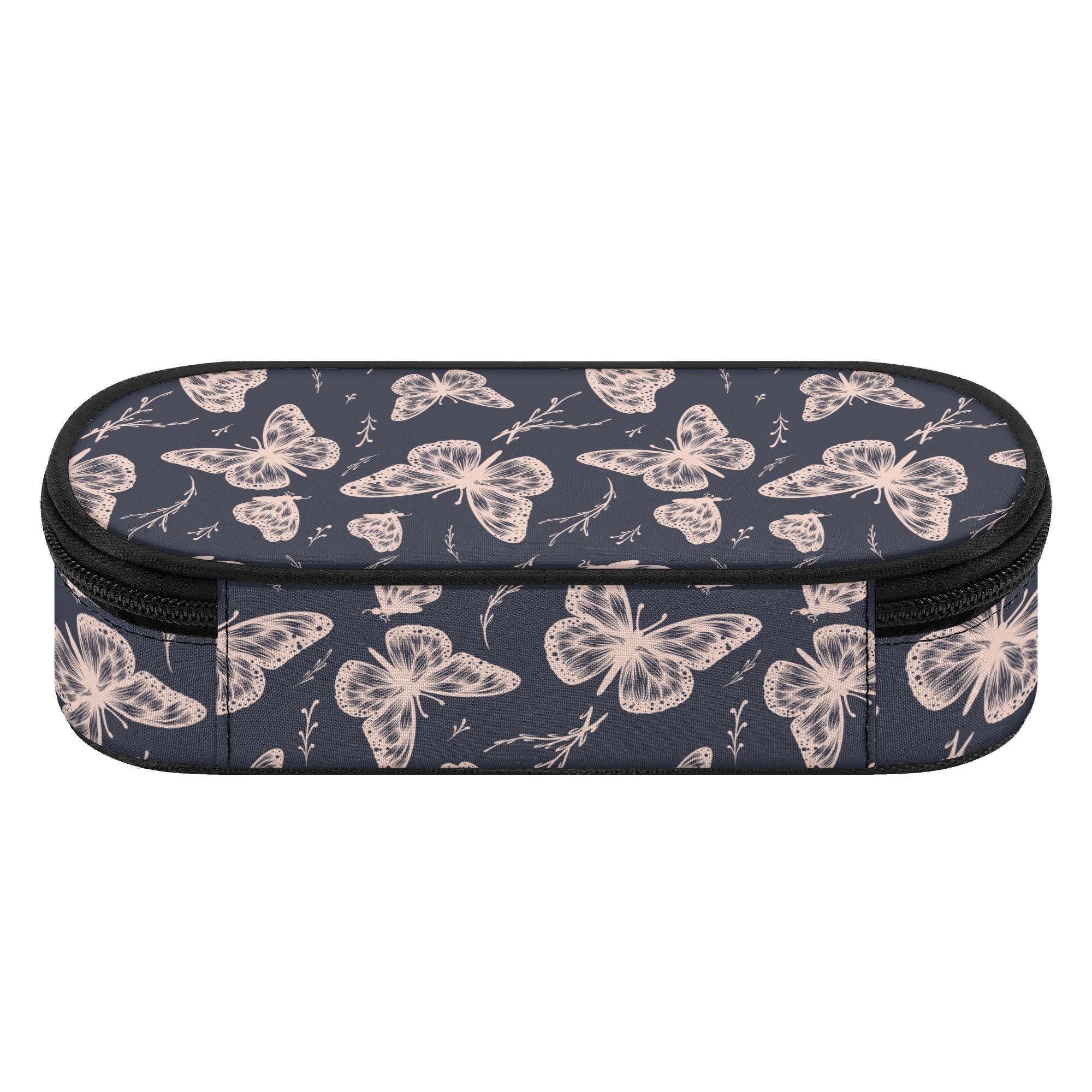 Whimsical Butterfly 3-Layer Pencil Case - Winks Design Studio,LLC