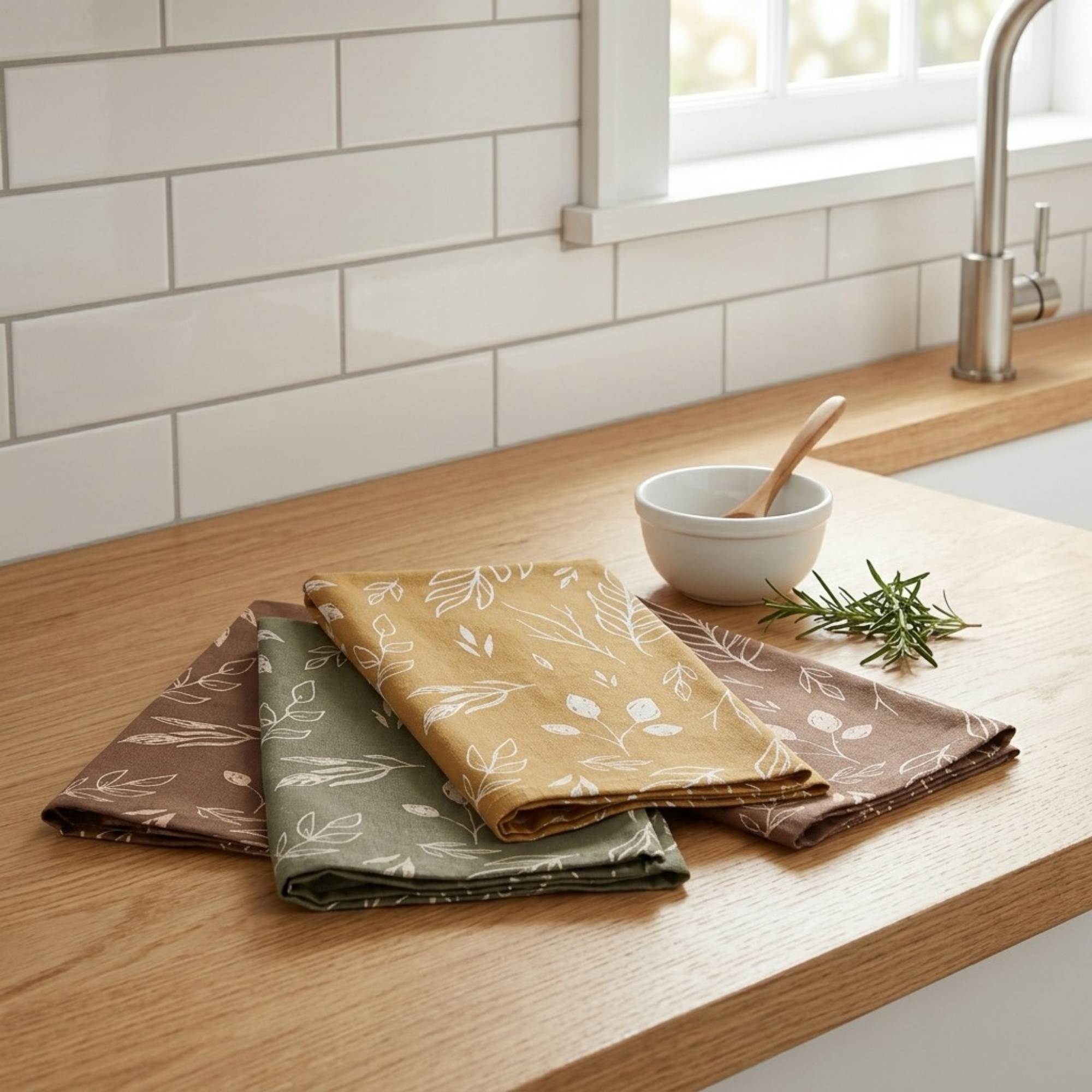 Sage & Stem Microfiber Kitchen Towel 26x18in