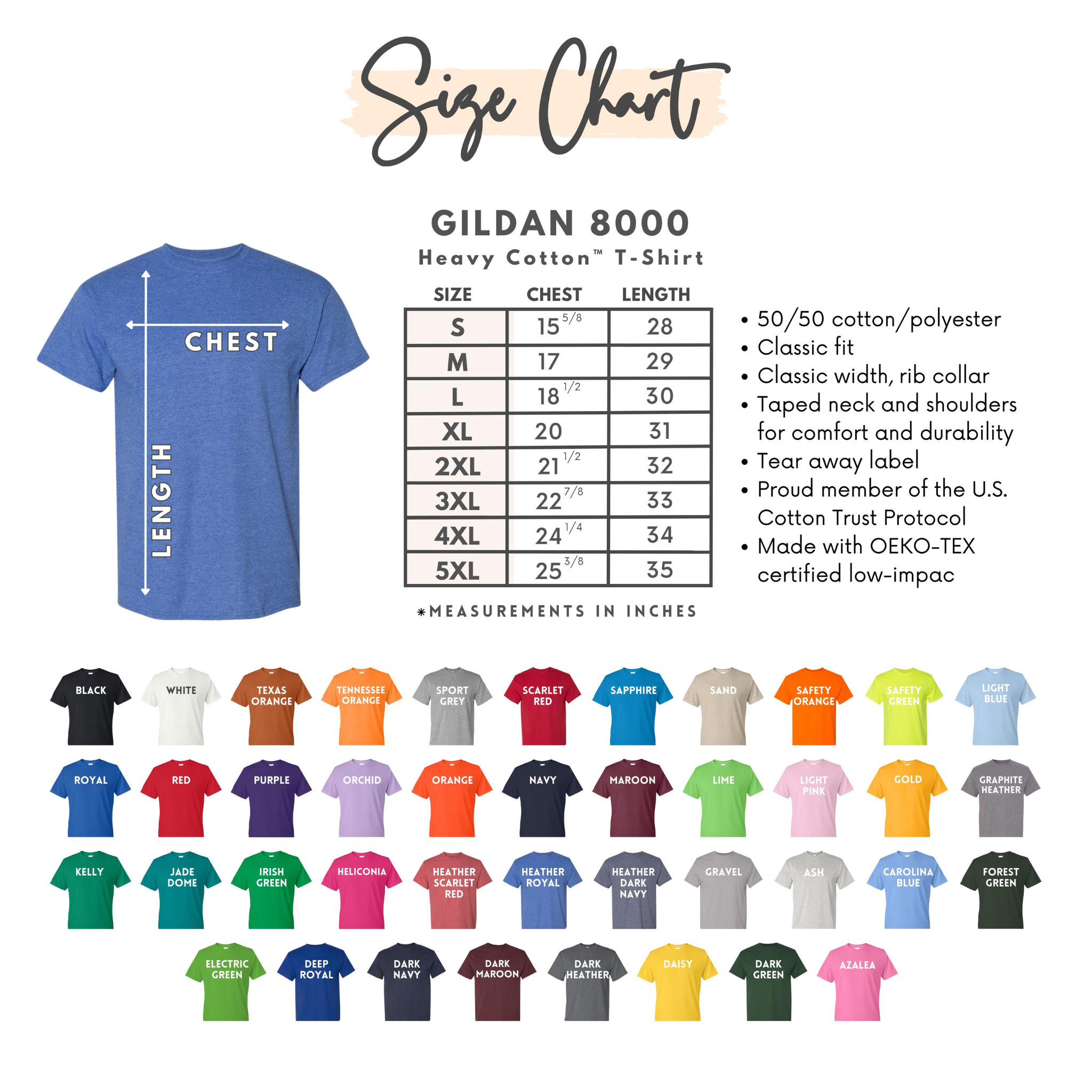 Custom Gildan Unisex 50/50 T-Shirt - Winks Design Studio,LLC