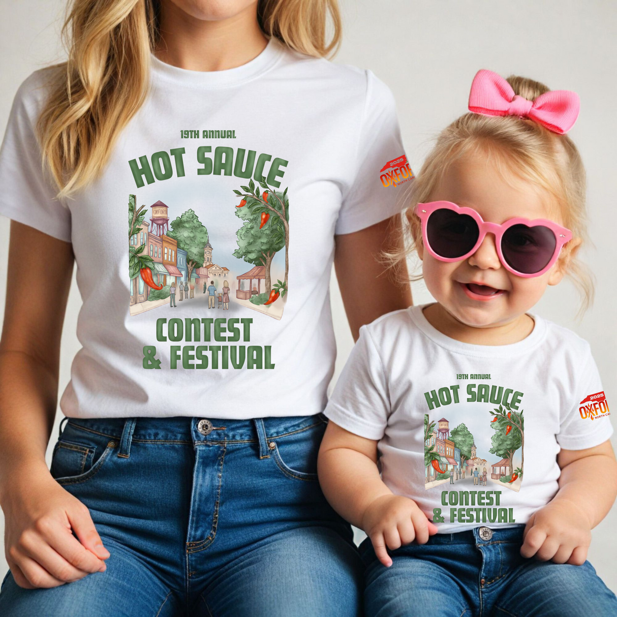 NC Hot Sauce Contest & Festival Kids T-shirt - Winks Design Studio,LLC