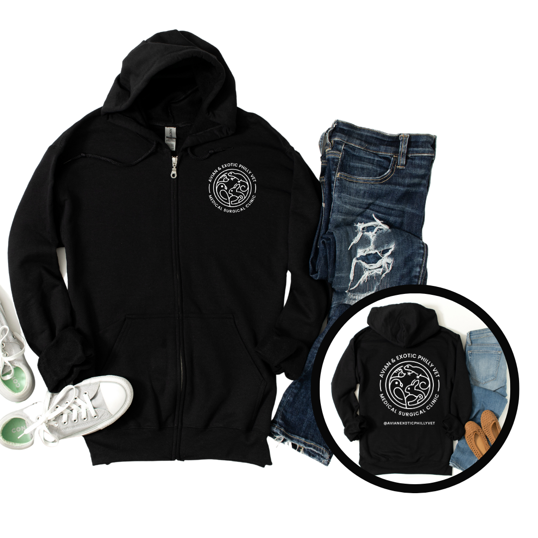 Sudadera con capucha y cremallera completa Avian Exotic