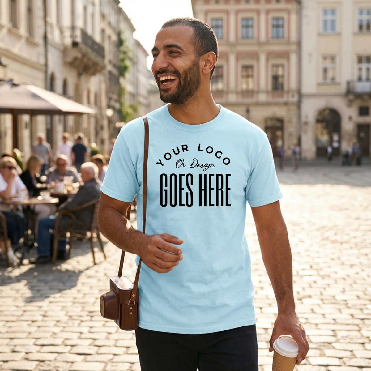 Custom heavyweight RS T-shirt by Winks Design Studio, featuring comfort colors ringspun cotton fabric and a classic tee design.