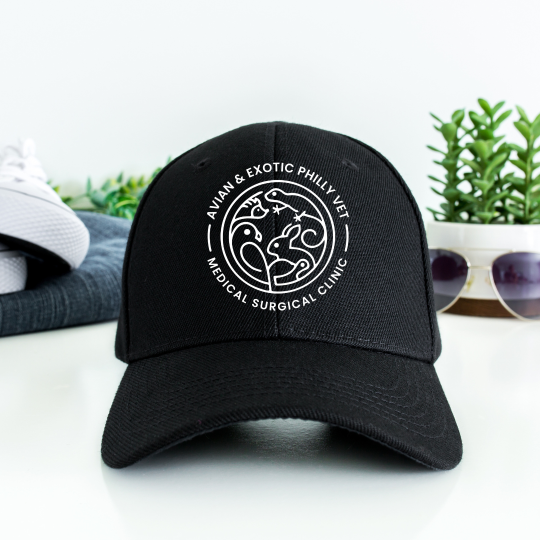 Sombrero de sarga exótico aviar