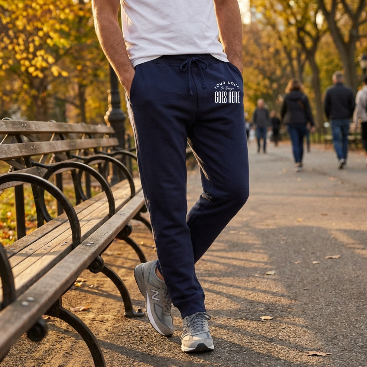 Custom Fleece Joggers | Sport-Tek Drive Cotton Blend Sweatpants - Winks Design Studio,LLC