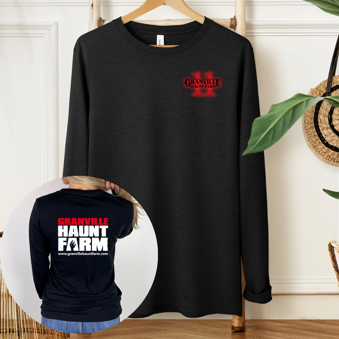 Granville Haunt Farm Long Sleeve - Winks Design Studio,LLC