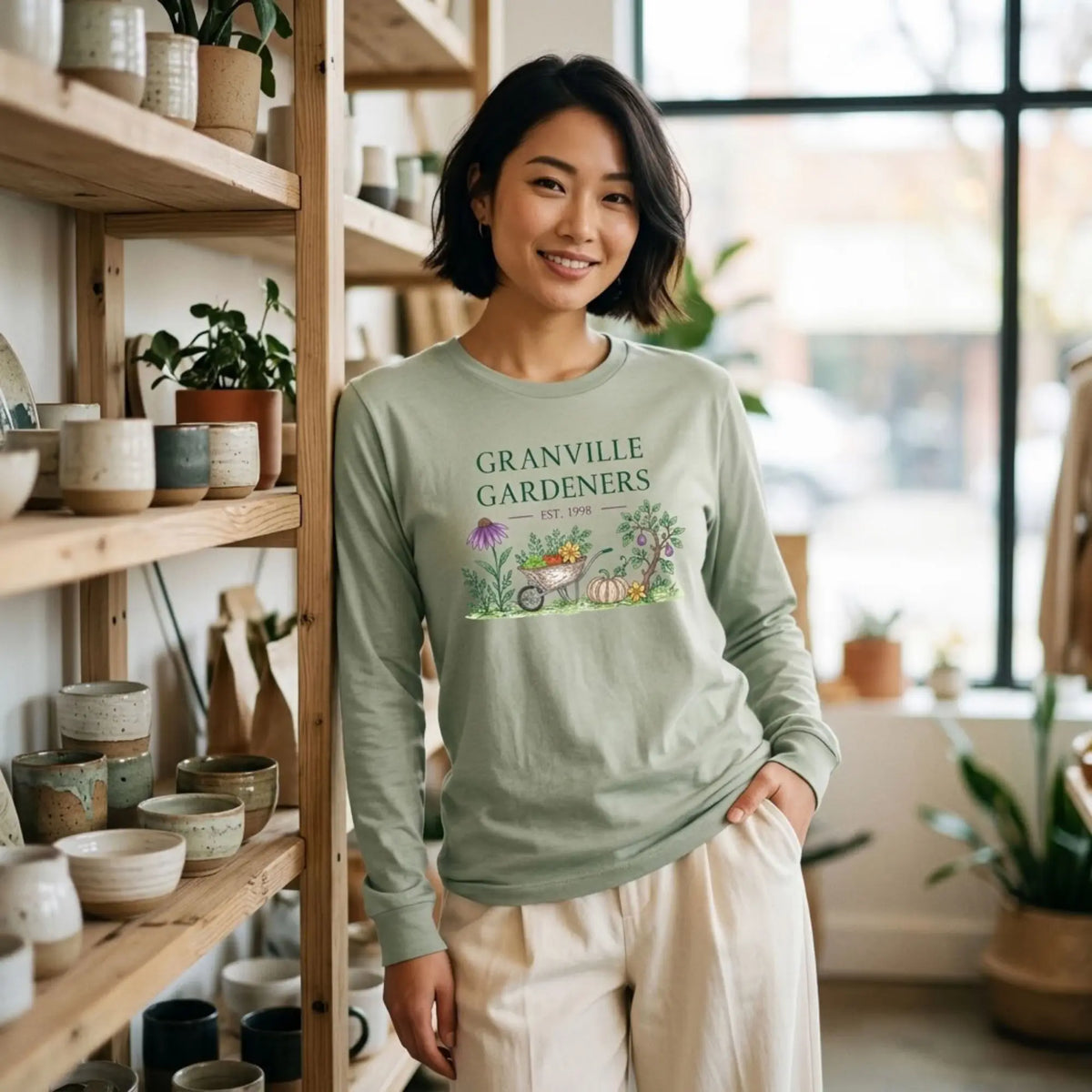 Granville Gardeners Harvest Long Sleeve Winks Design Studio,LLC