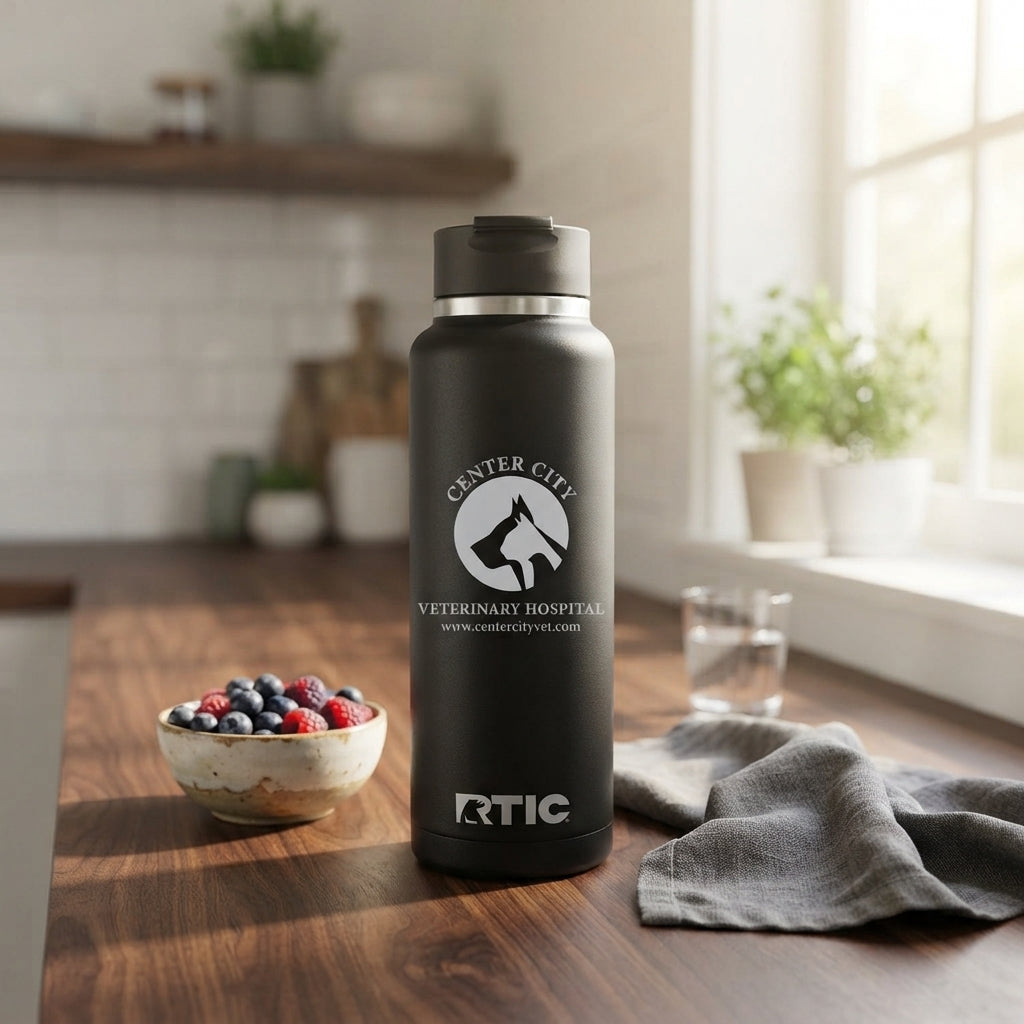 Center City Vet 40oz RTIC Water Bottle