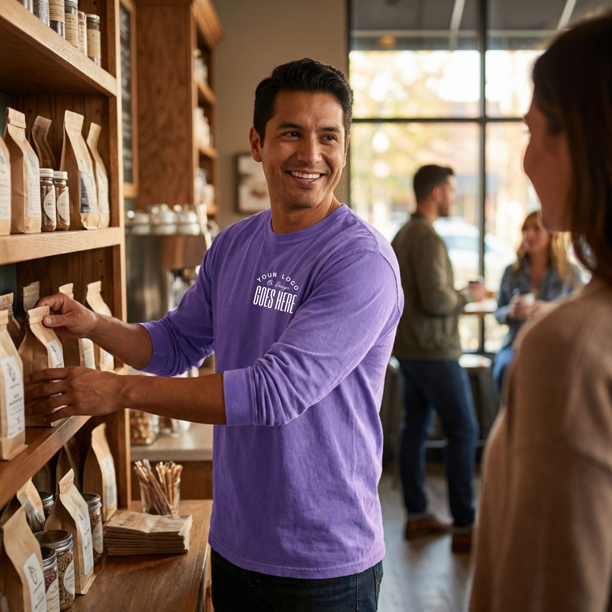 Custom Heavyweight Long Sleeve T-Shirt | Comfort Colors Ringspun Cotton - Winks Design Studio,LLC