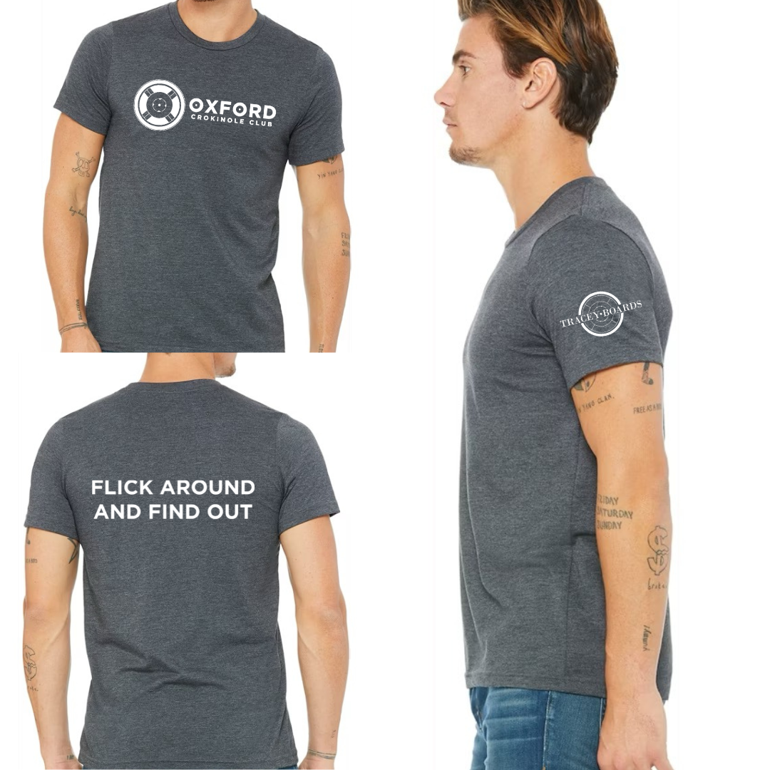 Oxford Crokinole Club FAFO T-Shirt - Winks Design Studio,LLC