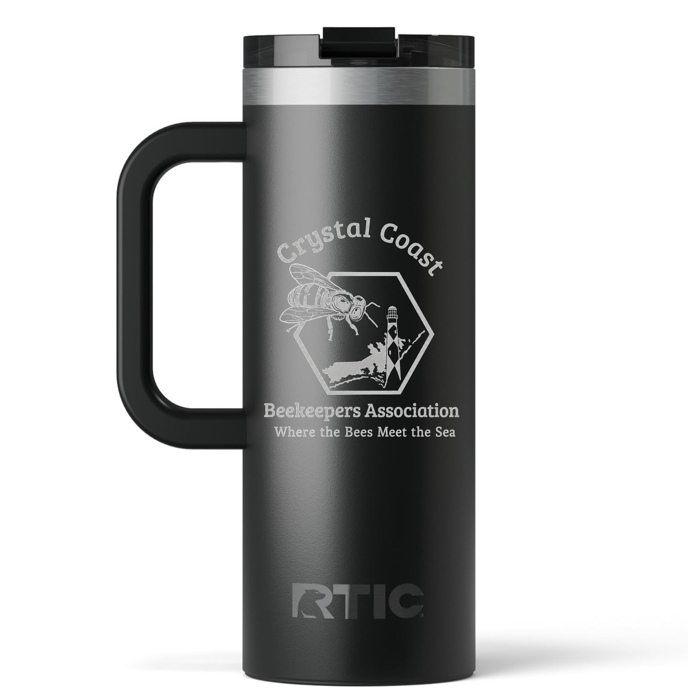 Crystal Coast Beekeepers RTIC Road Trip Travel Mug
