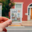Oxford NC Postmark Sticker - Winks Design Studio,LLC