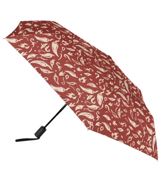 NC Hot Sauce Contest & Festival Pepper Bandana Umbrella - Winks Design Studio,LLC