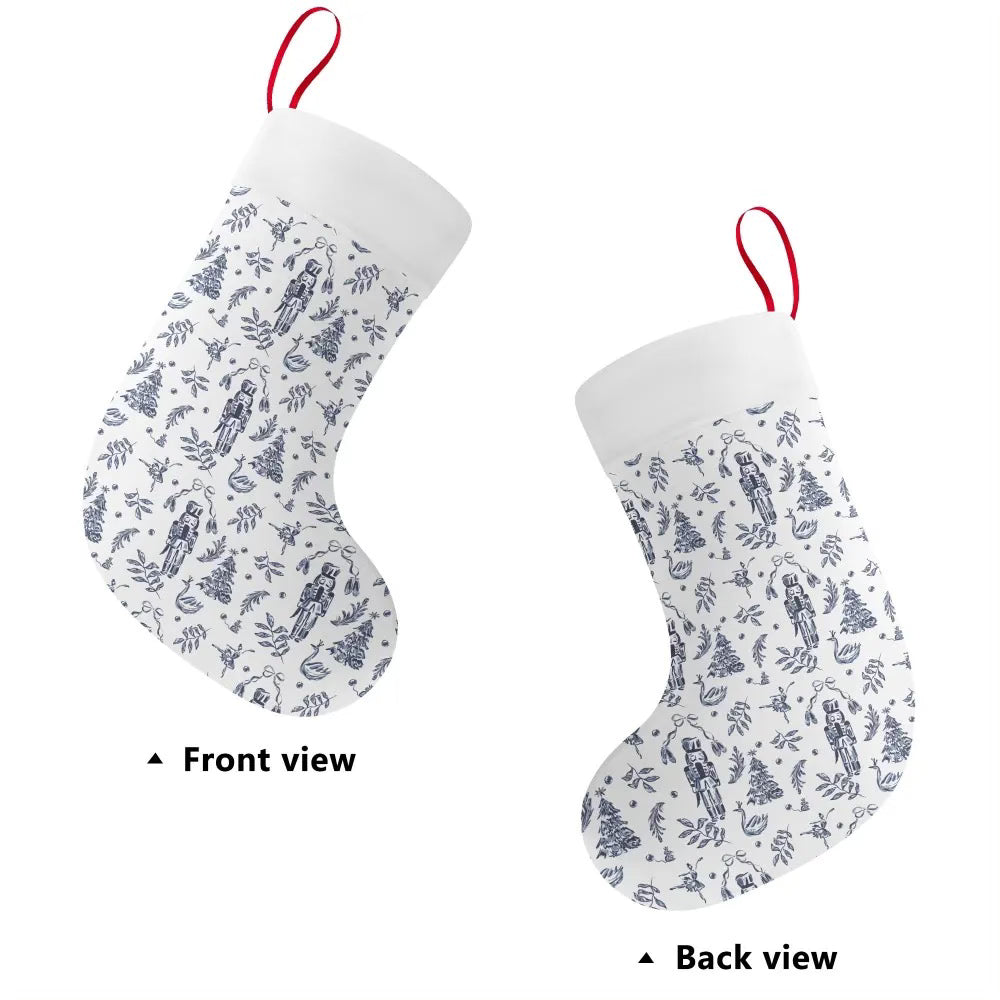 Elegant Nutcracker Christmas Stocking - Winks Design Studio,LLC