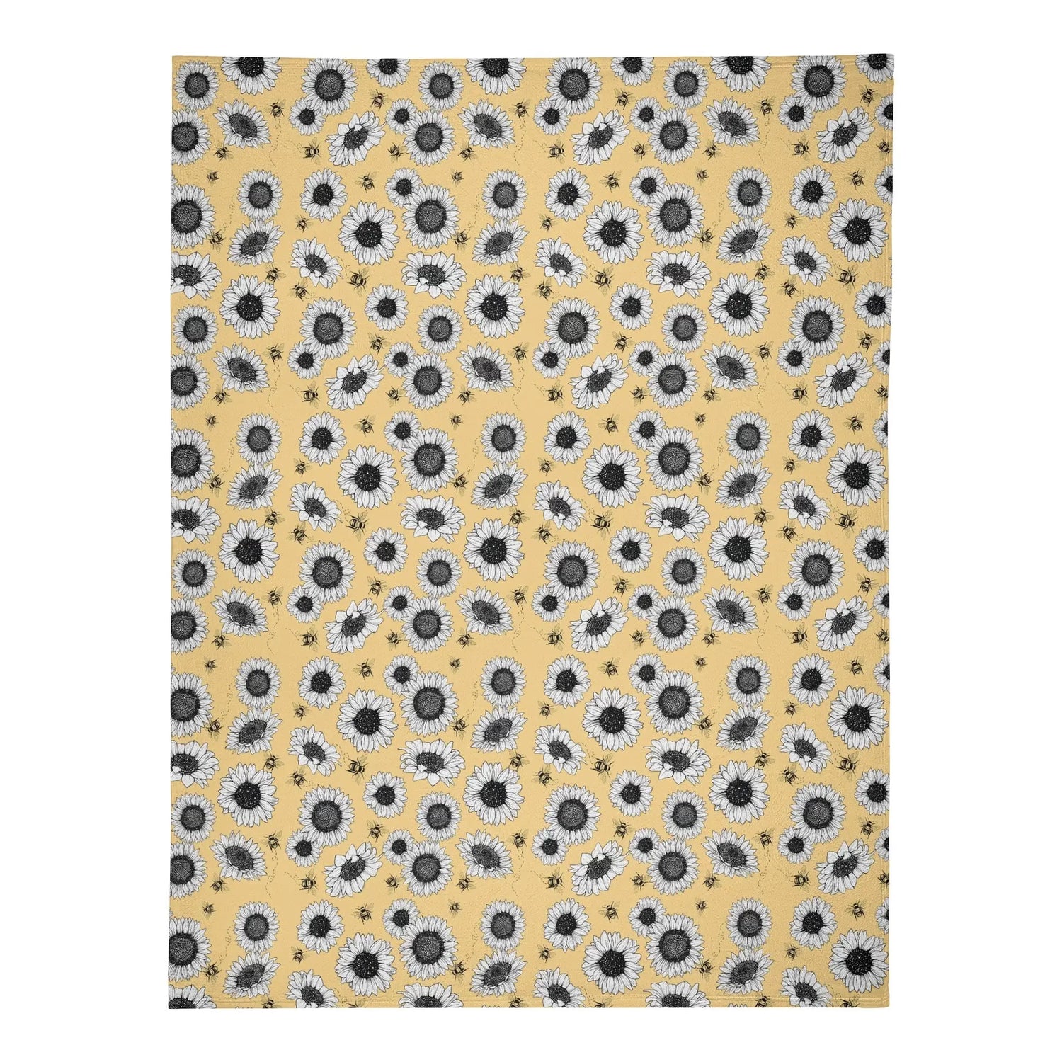 Sunflower Blanket - Winks Design Studio,LLC