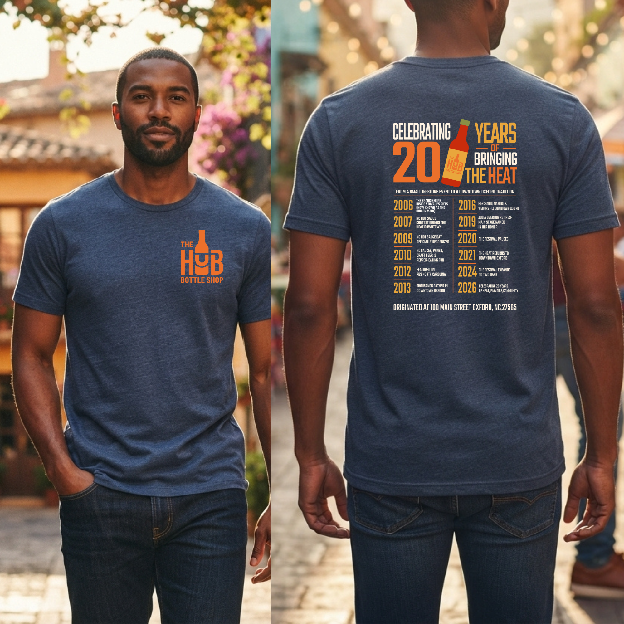 Hub on Main Hot Sauce T-shirt