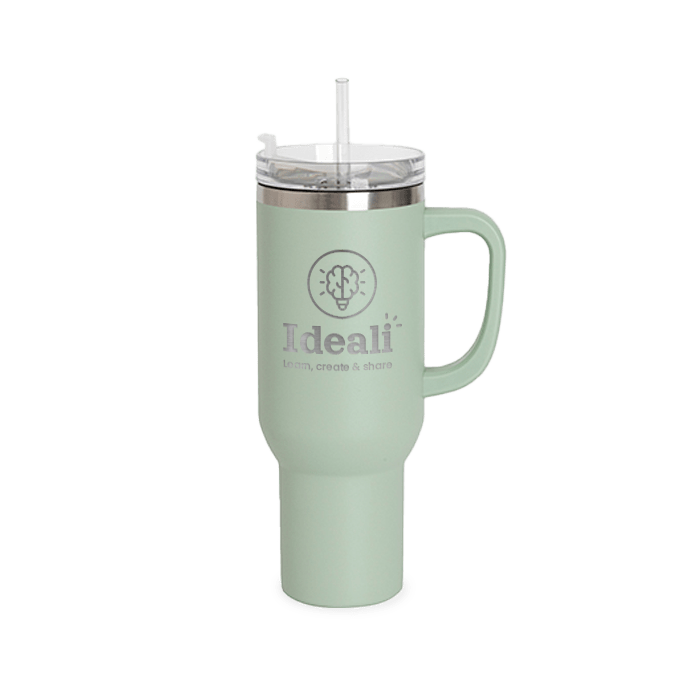 Custom 40oz Powder Coated Tumbler - Winks Design Studio,LLC