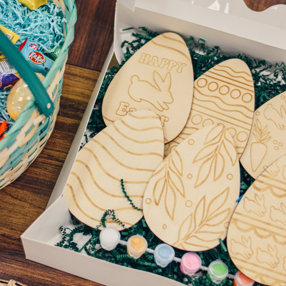 Kids Half Dozen Egg Painting Workshop - Winks Design Studio,LLC