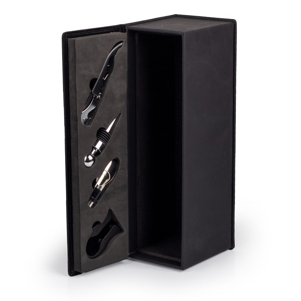 Custom Engraved Wine Box - Winks Design Studio,LLC
