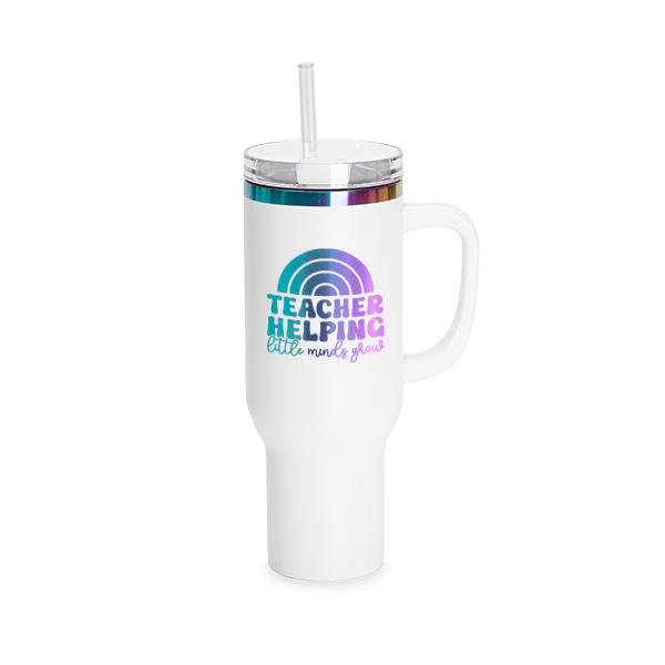 Custom 40oz Powder Coated Tumbler - Winks Design Studio,LLC