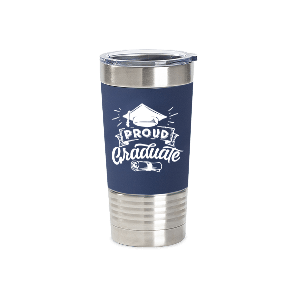 Custom 20oz Tumbler with Silicone Sleeve - Winks Design Studio,LLC