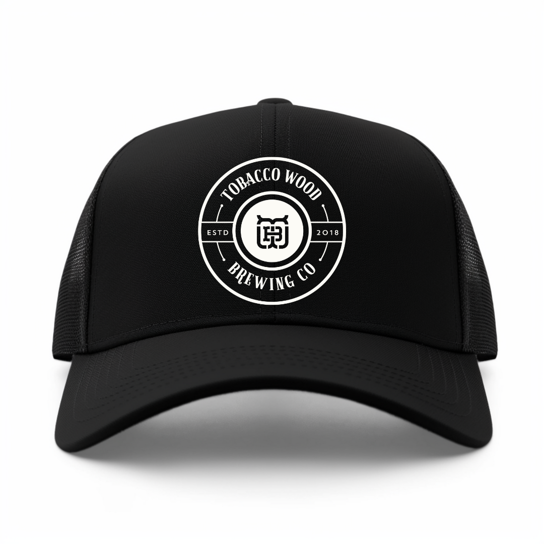 Tobacco Wood Brewing Twill Hat - Winks Design Studio,LLC