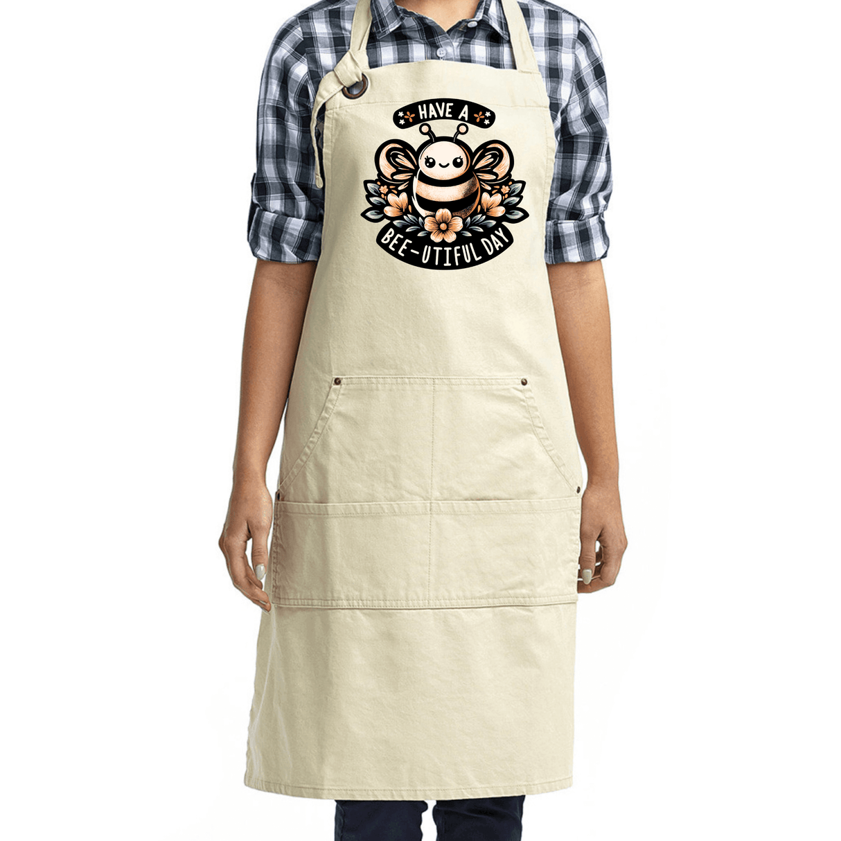 R & R Pocketed Garden Apron - Winks Design Studio,LLC