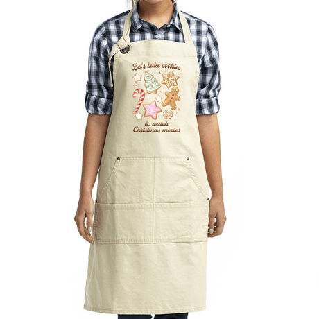 Christmas Cookie Baking Apron - Winks Design Studio,LLC