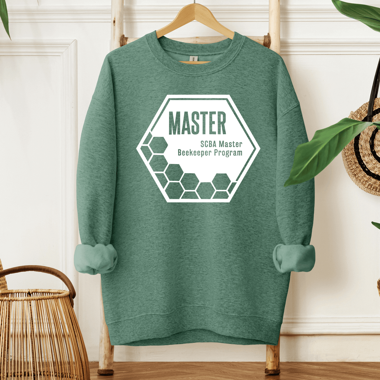 SCBA Master Beekeeper Program Crewneck - Winks Design Studio,LLC