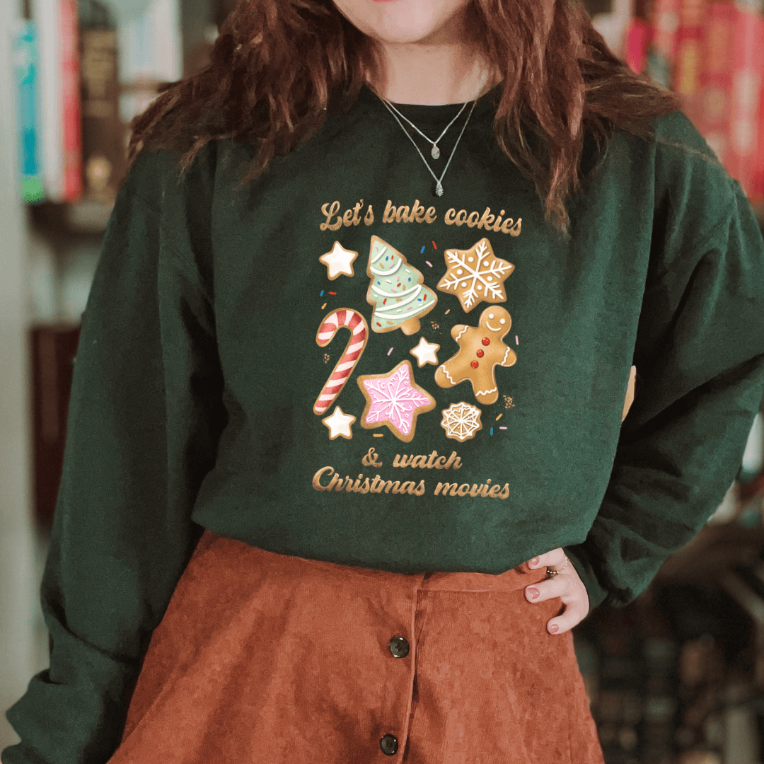 Let’s Bake Cookies Crewneck Sweatshirt - Winks Design Studio,LLC