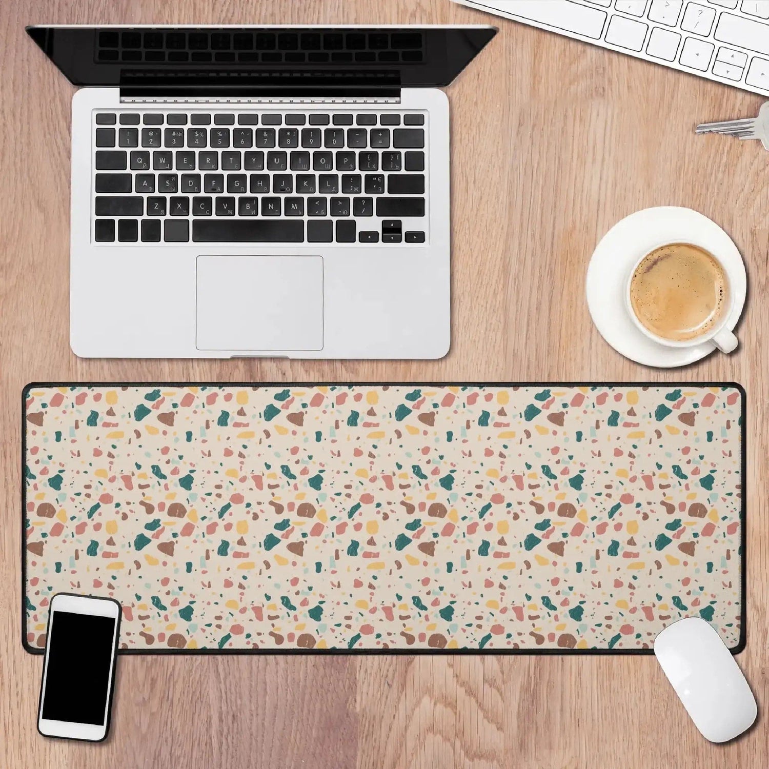 Terrazzo Desk Mat - Winks Design Studio,LLC
