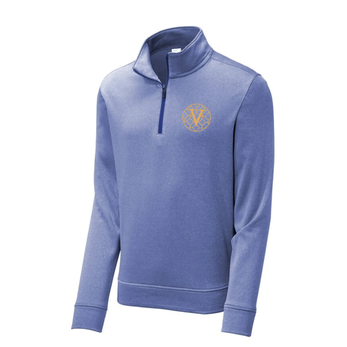 Small Winks Design Studio LLC verdigris fleece pullover with a cozy, textured fabric in true royal color.