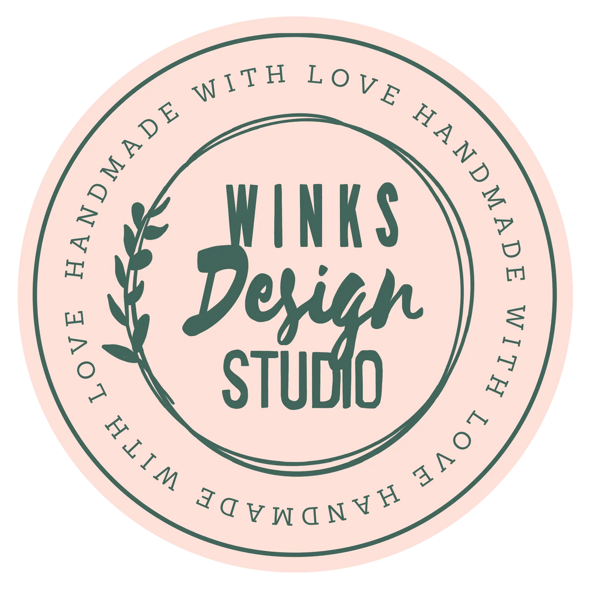 Winks Design Studio LLC gift card featuring a sleek design, perfect for gifting, with a $5 value displayed on the card.
