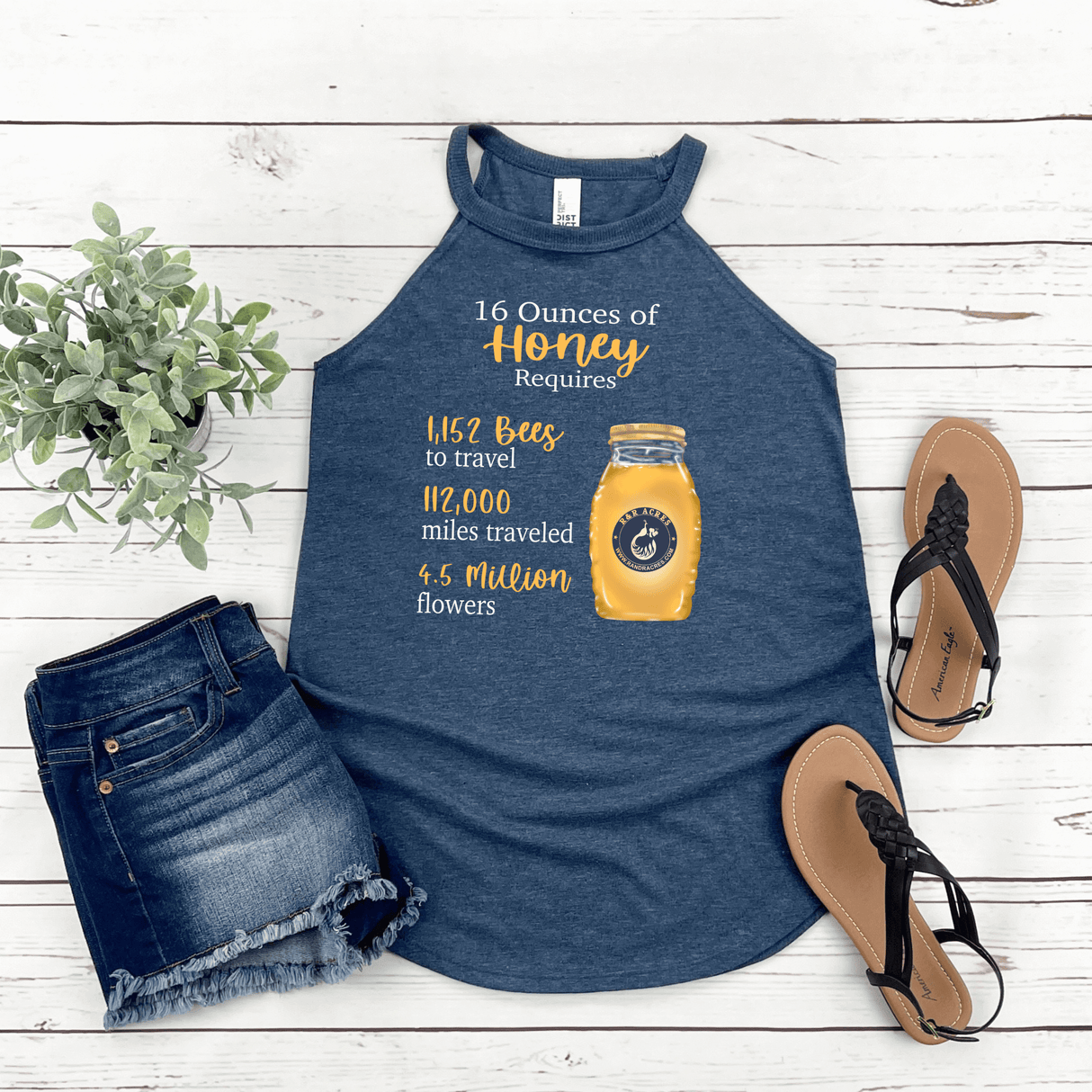 R & R Halter Tank Top - Winks Design Studio,LLC