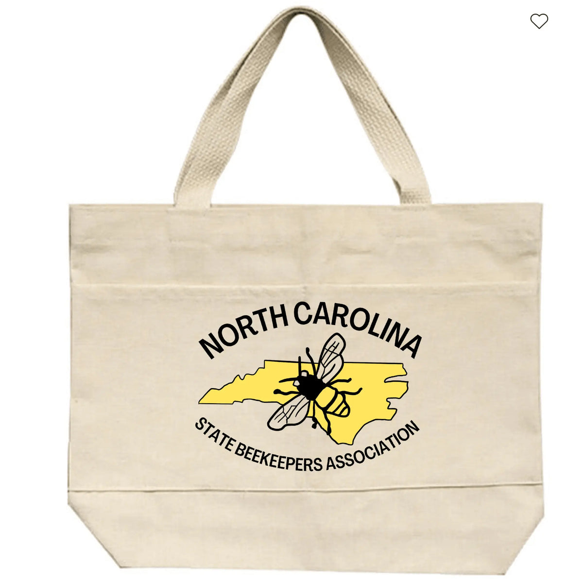 Winks Design Studio LLC NCSBA tote handbag with multiple pockets, made of natural material, stylish and functional for everyday use