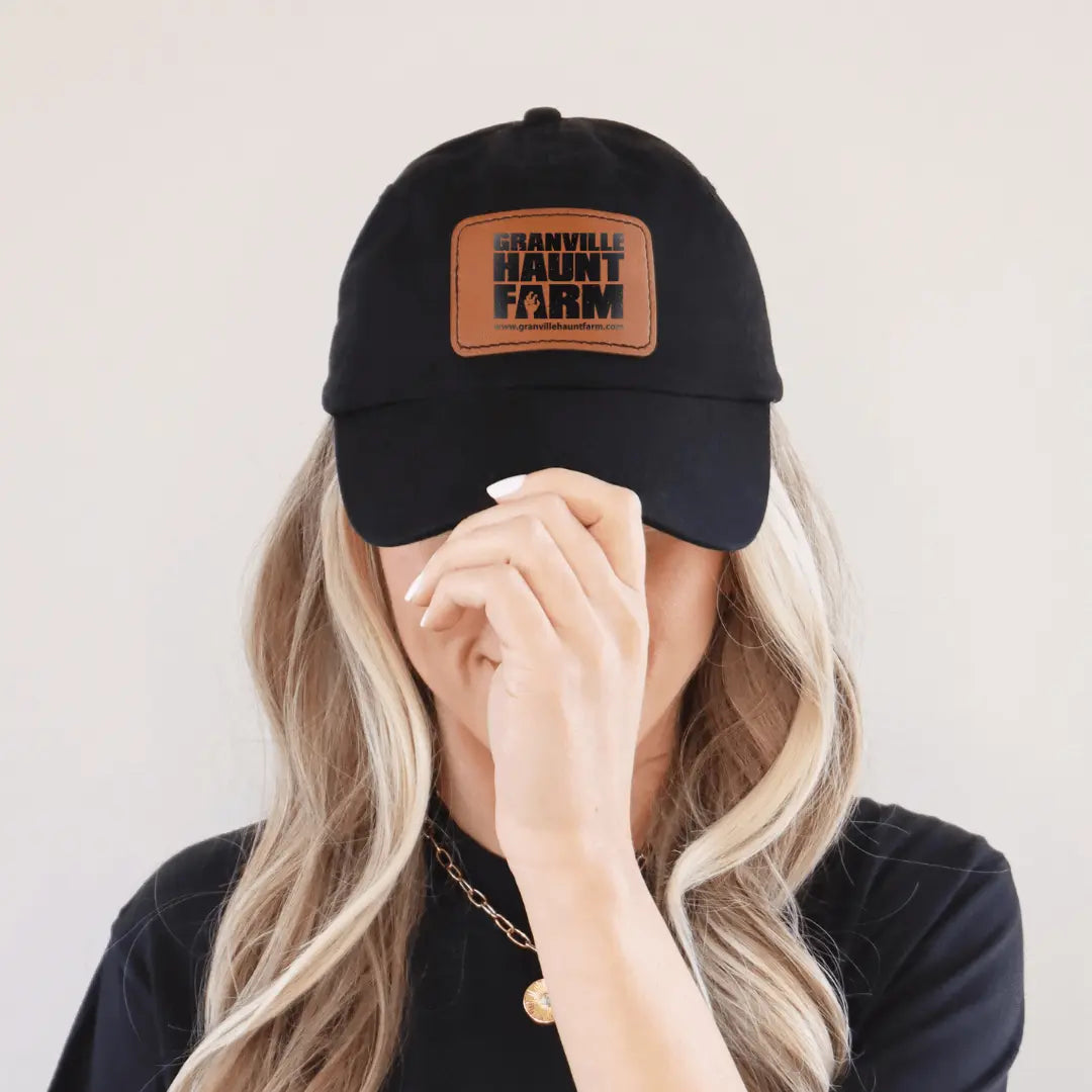 Winks Design Studio LLC Granville Haunt Farm Twill Hat featuring a classic twill fabric and farm-inspired design.