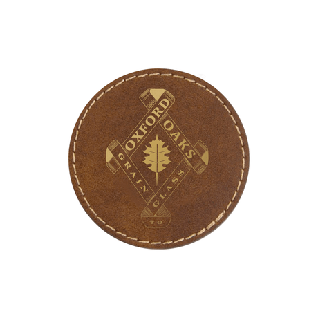 Oxford Oaks Distillery Leather Patch - Winks Design Studio,LLC