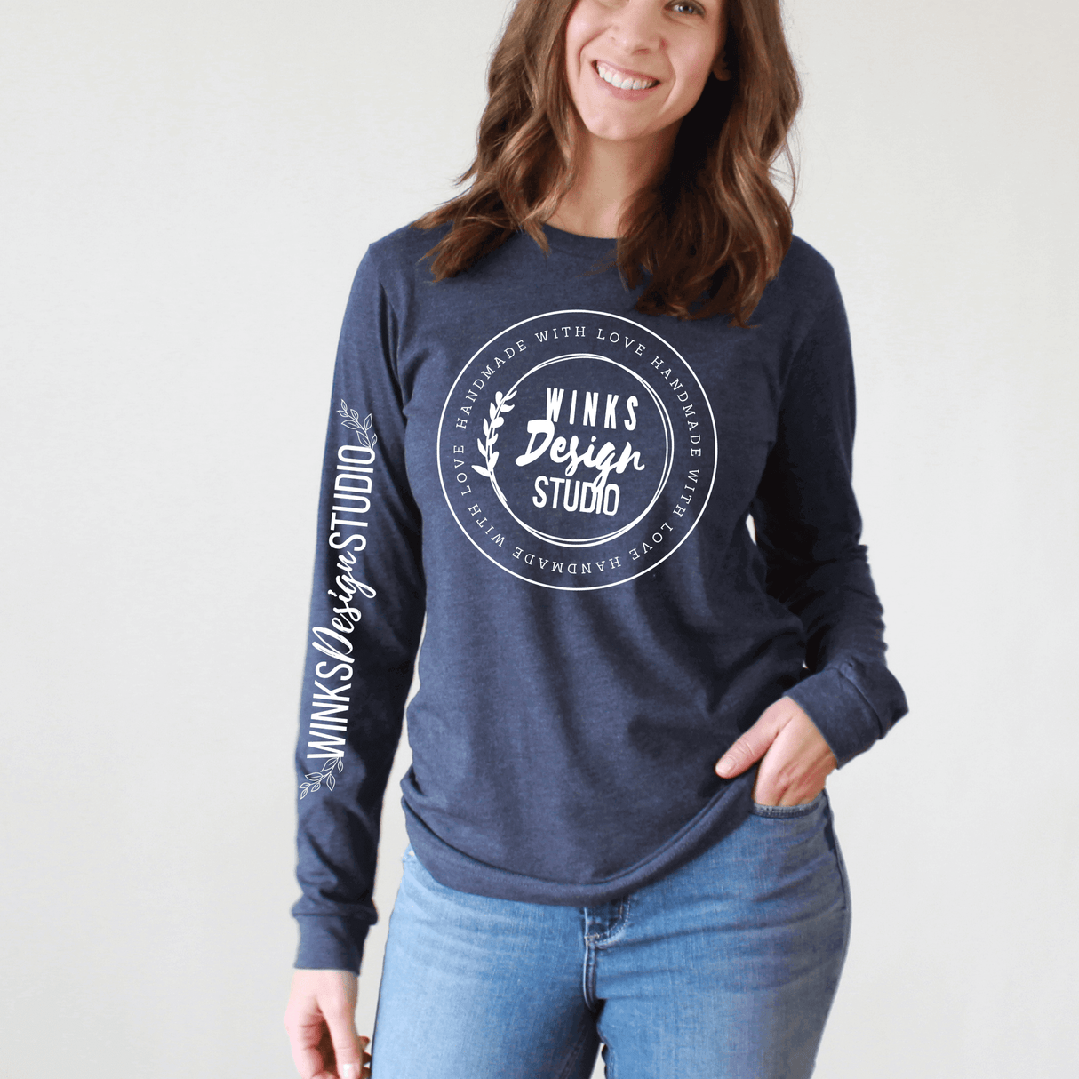 WDS Logo Long Sleeve - Winks Design Studio,LLC