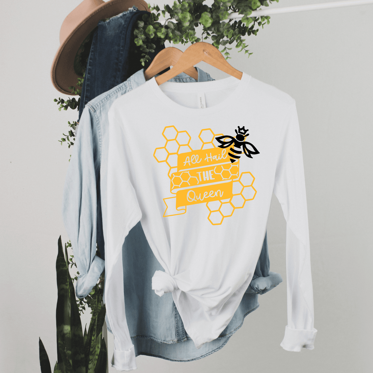 SCBA All Hail The Queen Long Sleeve - Winks Design Studio,LLC