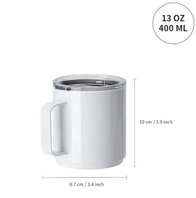 UCAN 13oz Insulated Stainless Steel Mug - Winks Design Studio,LLC