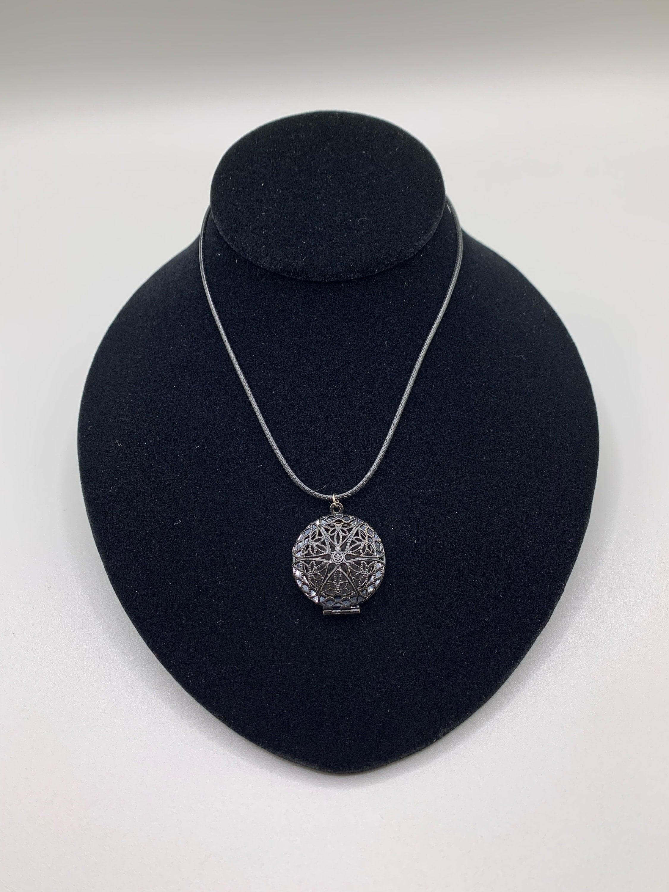 Colored Diffuser Locket Necklaces - Winks Design Studio,LLC