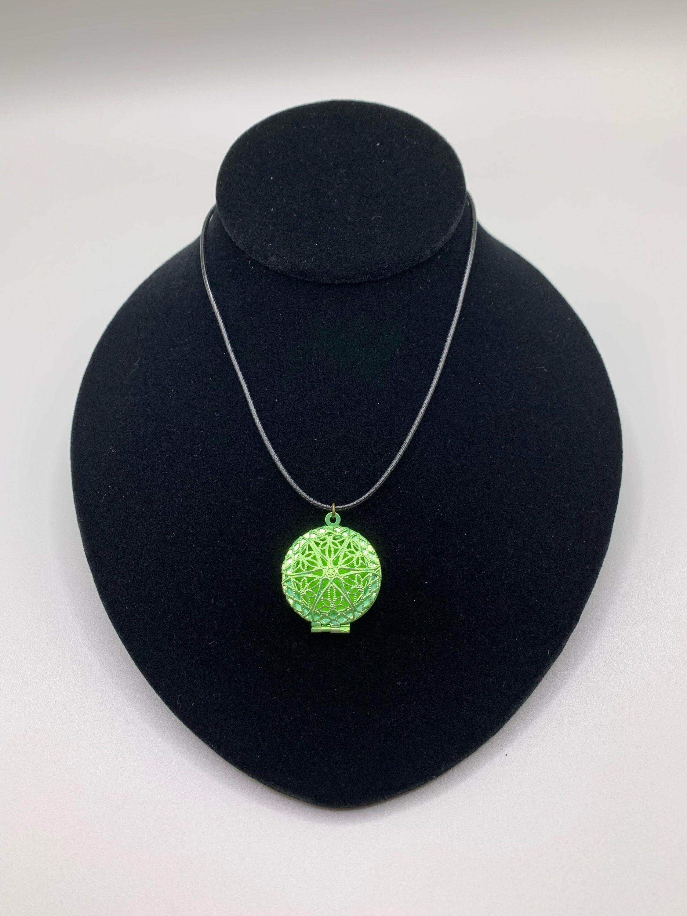 Colored Diffuser Locket Necklaces - Winks Design Studio,LLC