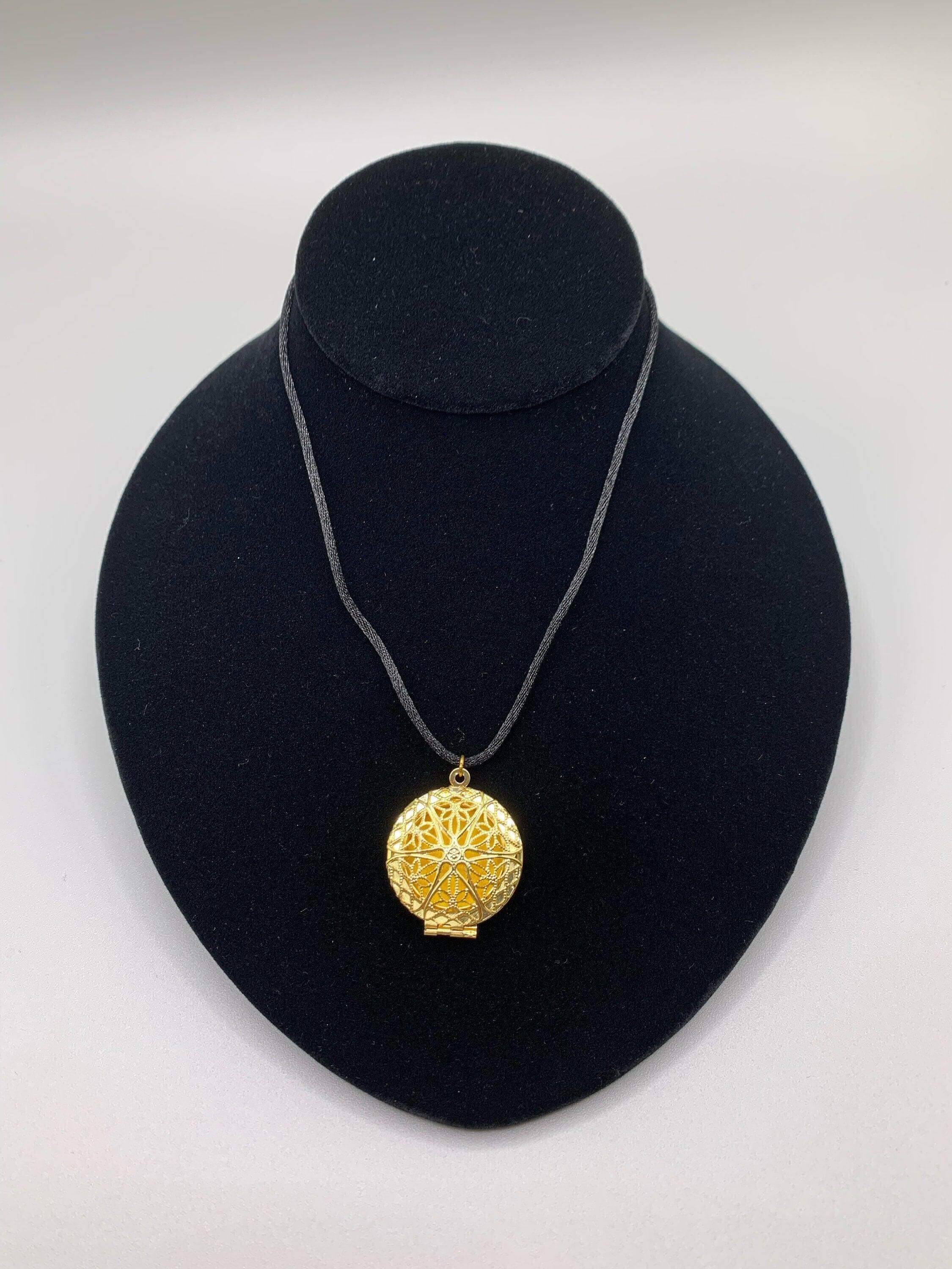 Colored Diffuser Locket Necklaces - Winks Design Studio,LLC