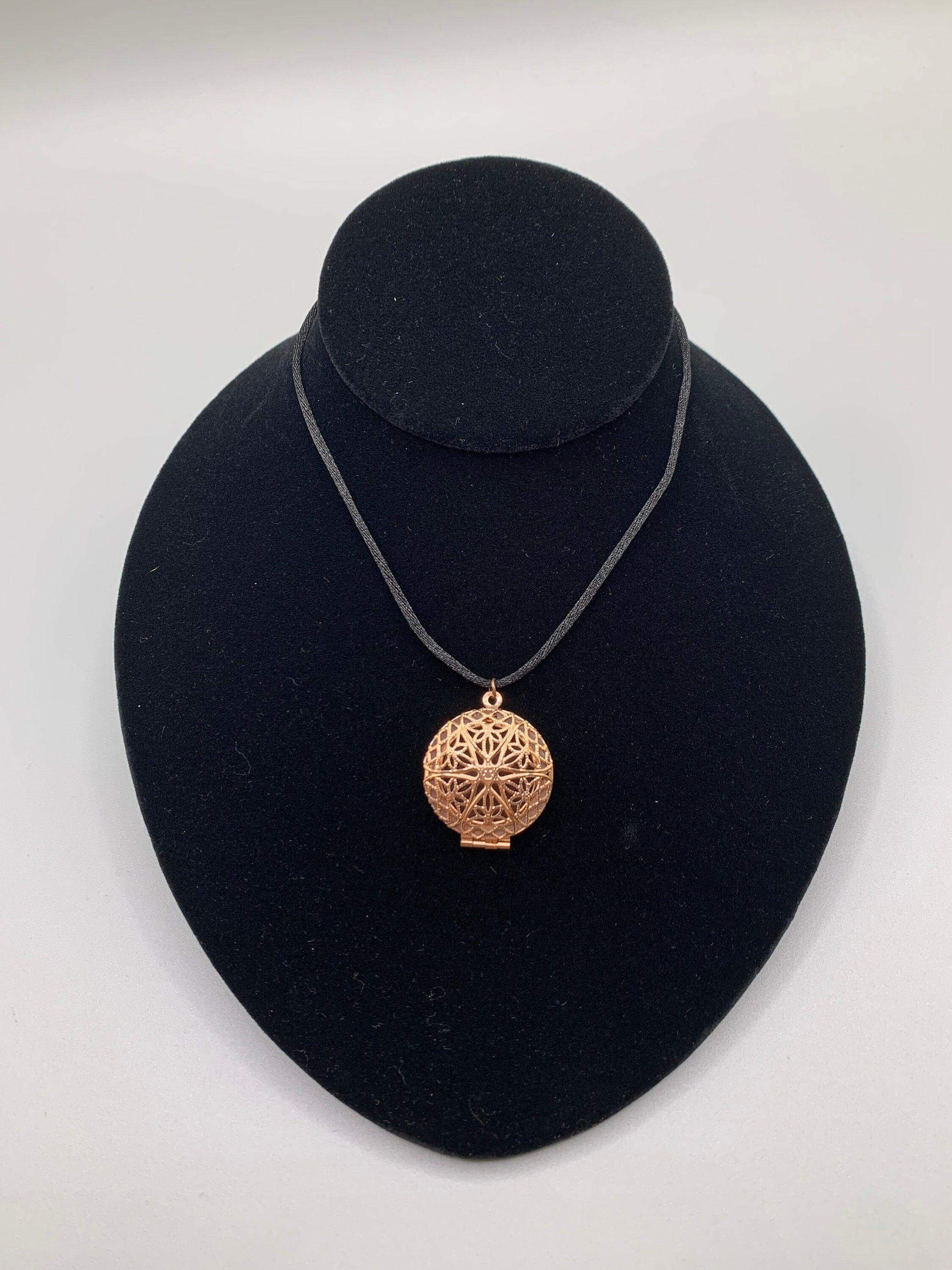 Colored Diffuser Locket Necklaces - Winks Design Studio,LLC