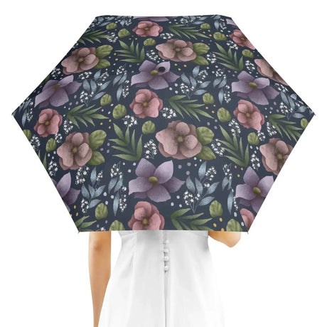 Blue Hydrangea Flower Umbrella - Winks Design Studio,LLC