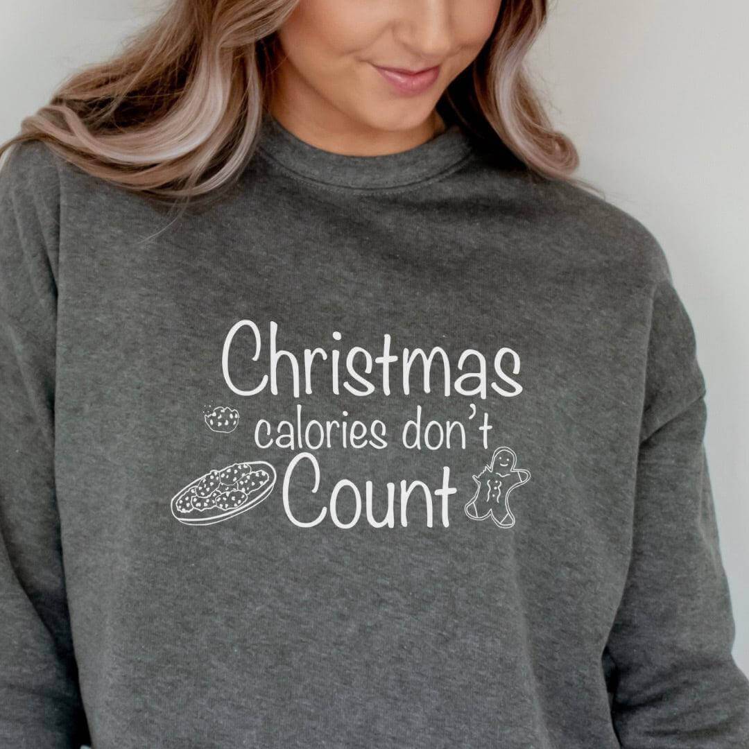 Christmas Calories Don't Count - Winks Design Studio,LLC