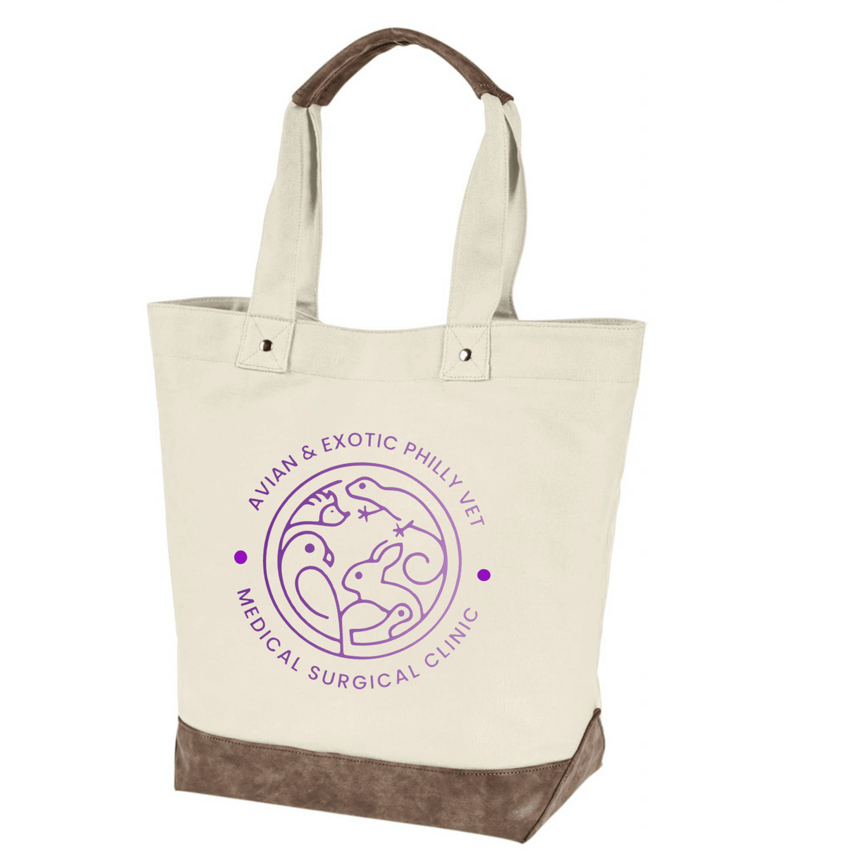 Avian Exotic Canvas Resort Tote - Winks Design Studio,LLC