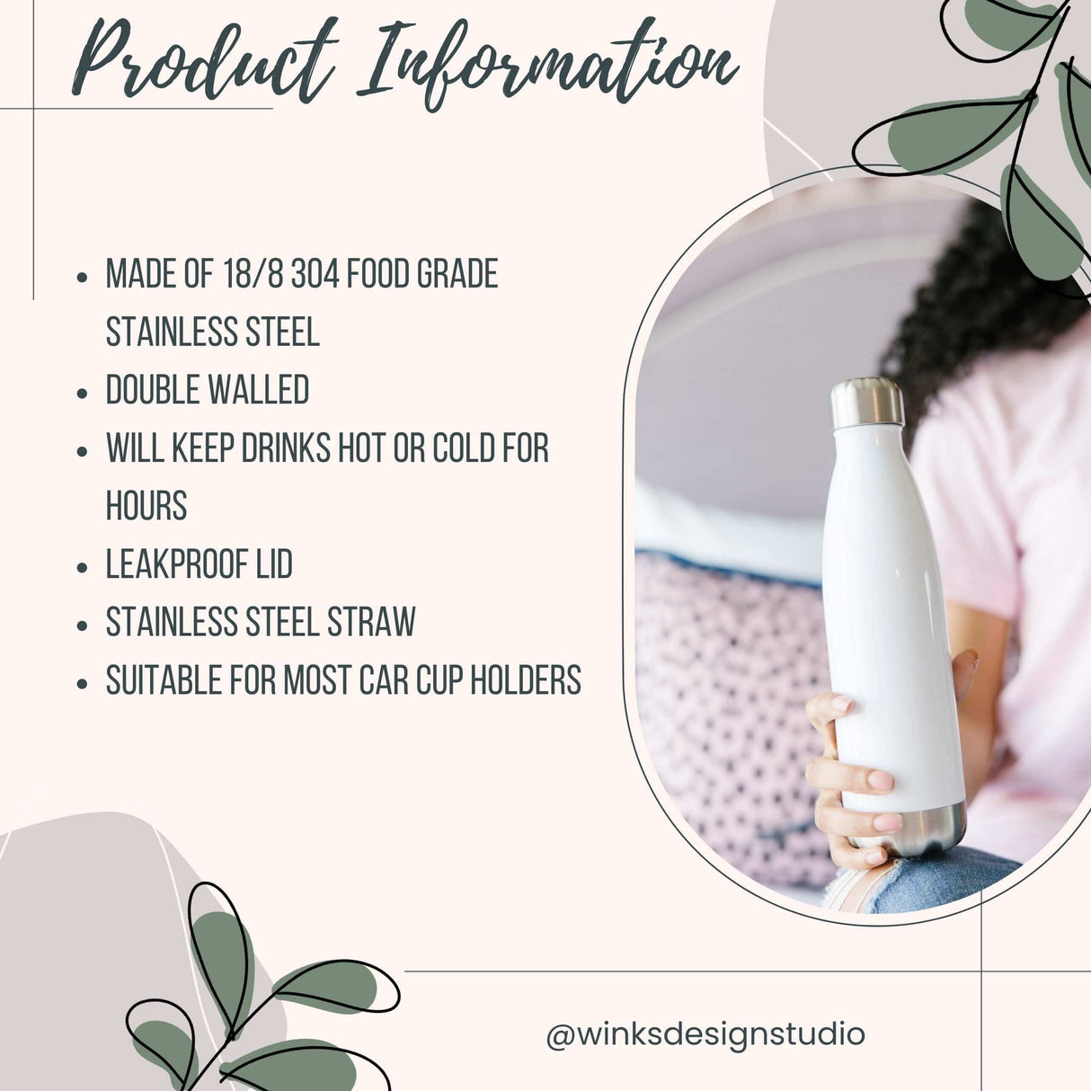 Oxford Oaks Distillery 17oz Tumbler - Winks Design Studio,LLC