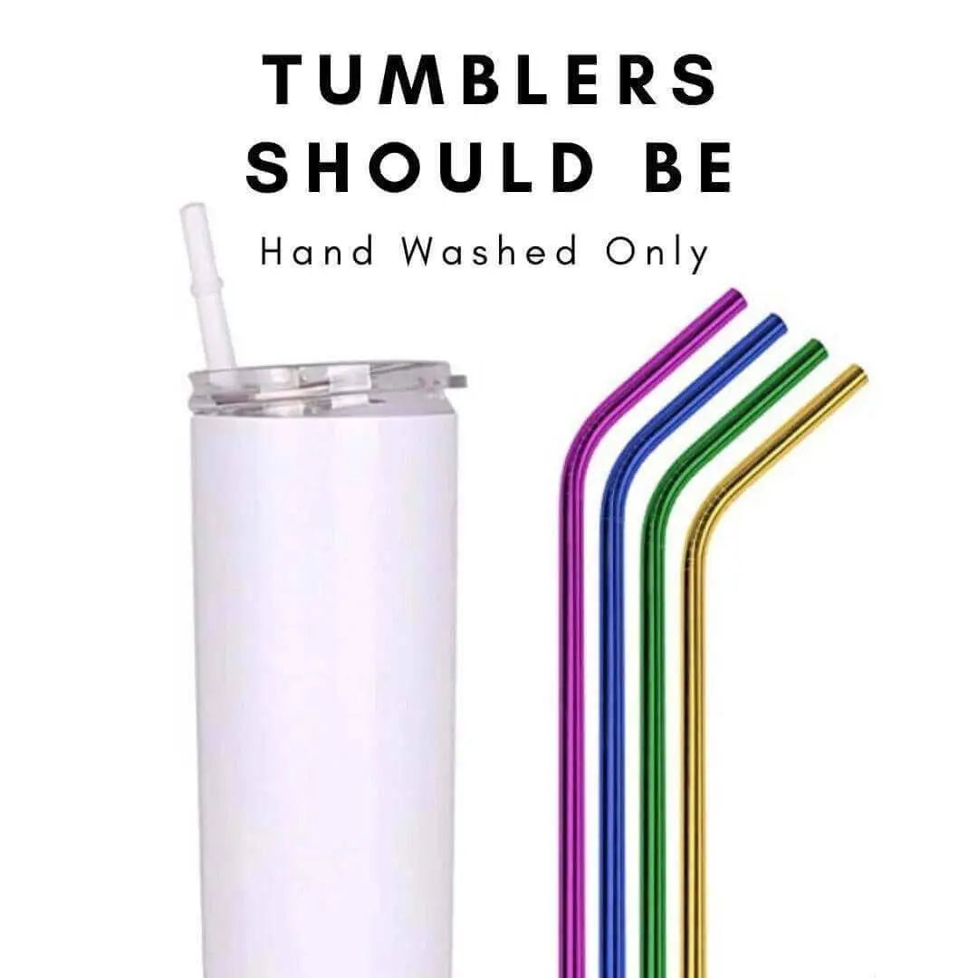 Winks Design Studio LLC The Learning Tree Academy 20oz tumbler, stainless steel with colorful logo design, for hot and cold drinks.